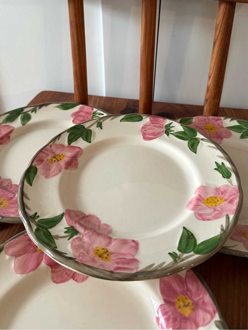 Set of 4 Franciscan Desert Rose Dinner Plate